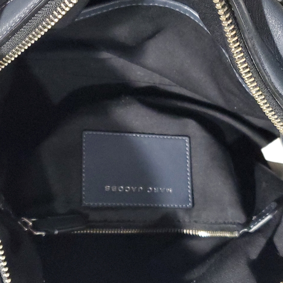 NWT Marc Jacobs West End Small Bauletto Satchel in Stormy Grey - Picture 6 of 12